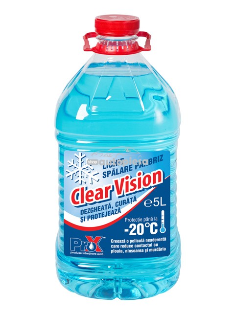 Lichid de parbriz iarna Clear Vision -20°C PRO-X 5L