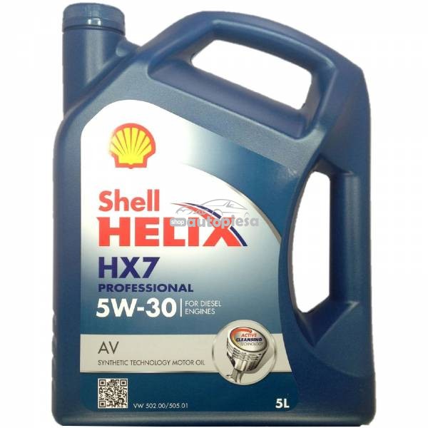 Ulei motor SHELL Helix HX7 Professional AV diesel 5W30 5L