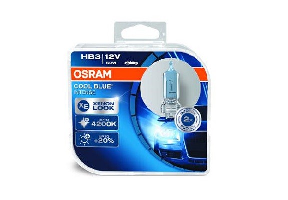 Set 2 becuri Osram HB3 Cool Blue Intense 12V 60W