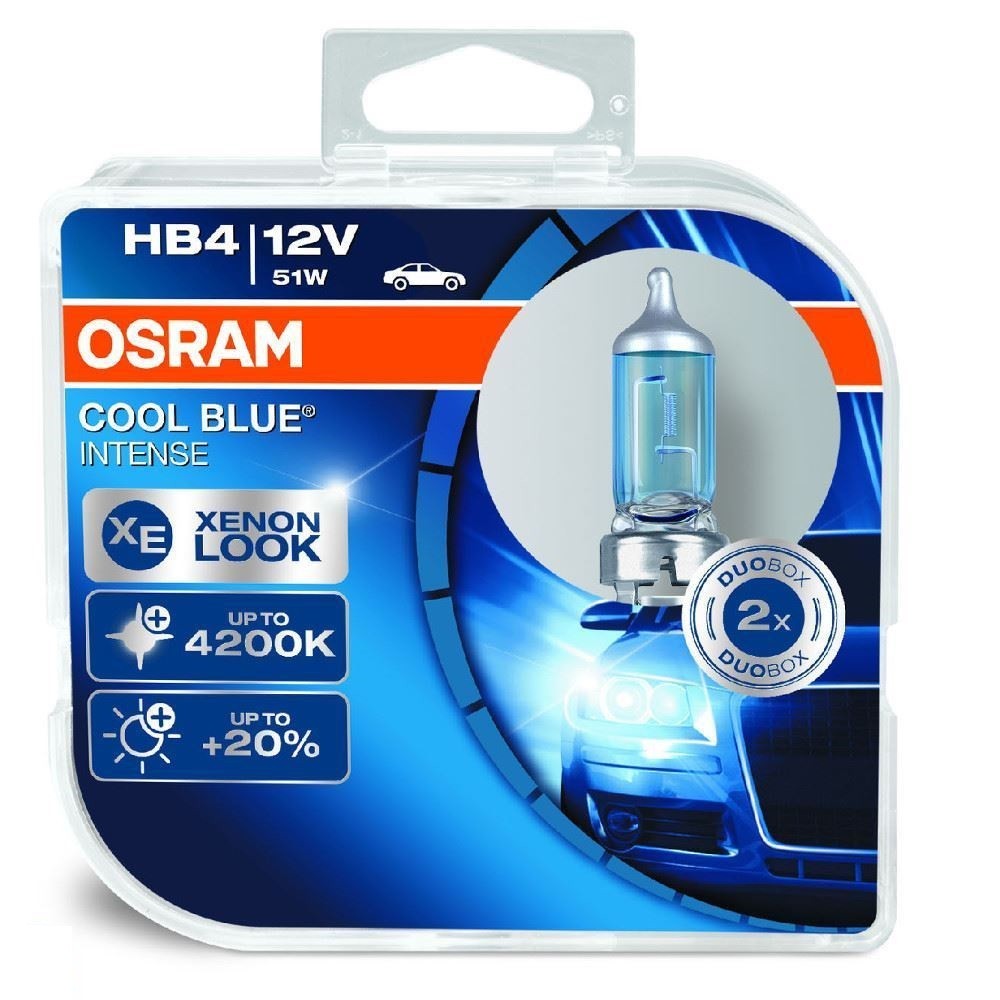 Set 2 becuri Osram HB4 Cool Blue Intense 12V 51W