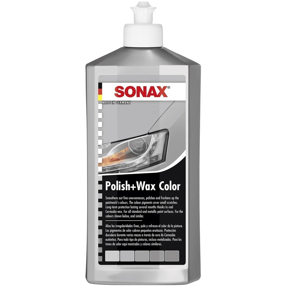 Lotiune polish argintiu SONAX Polish & Wax NanoPro 500 ml