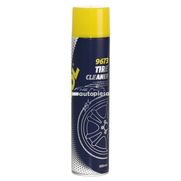 Spray curatare si intretinere anvelope MANNOL 650 ml