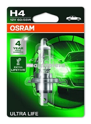 Bec Osram H4 Ultra Life 12V 60/55W