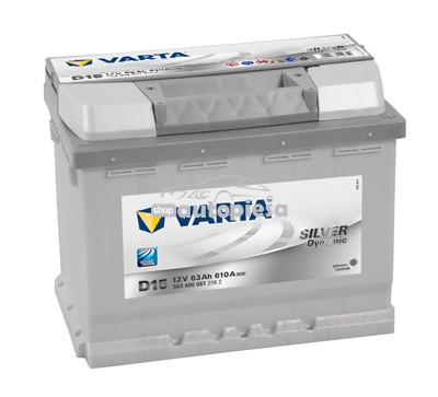 Acumulator baterie auto VARTA Silver Dynamic 63 Ah 610A