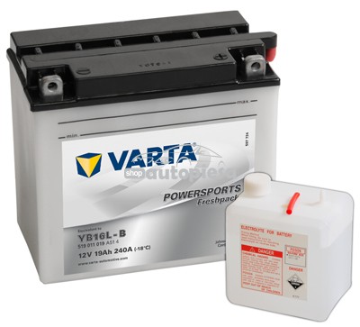 Acumulator baterie motociclete VARTA Powersports Freshpack 19 Ah 240A