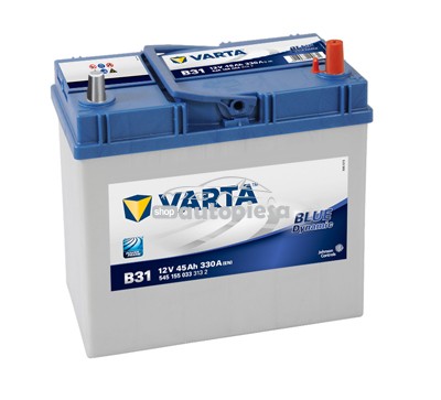 Acumulator baterie auto VARTA Blue Dynamic 45 Ah 330A cu borne inguste