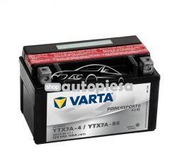 Acumulator baterie motociclete VARTA Powersports AGM 6 Ah 105A cu borne inverse