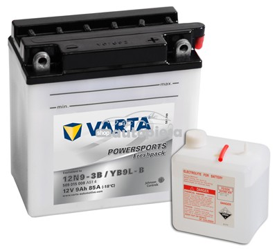 Acumulator baterie motociclete VARTA Powersports Freshpack 9 Ah 85A